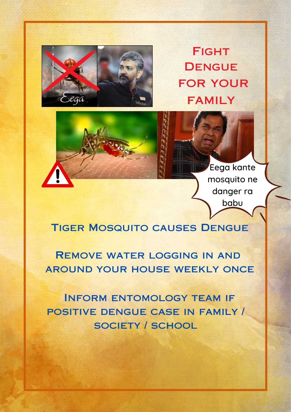 Fight Dengue for your family